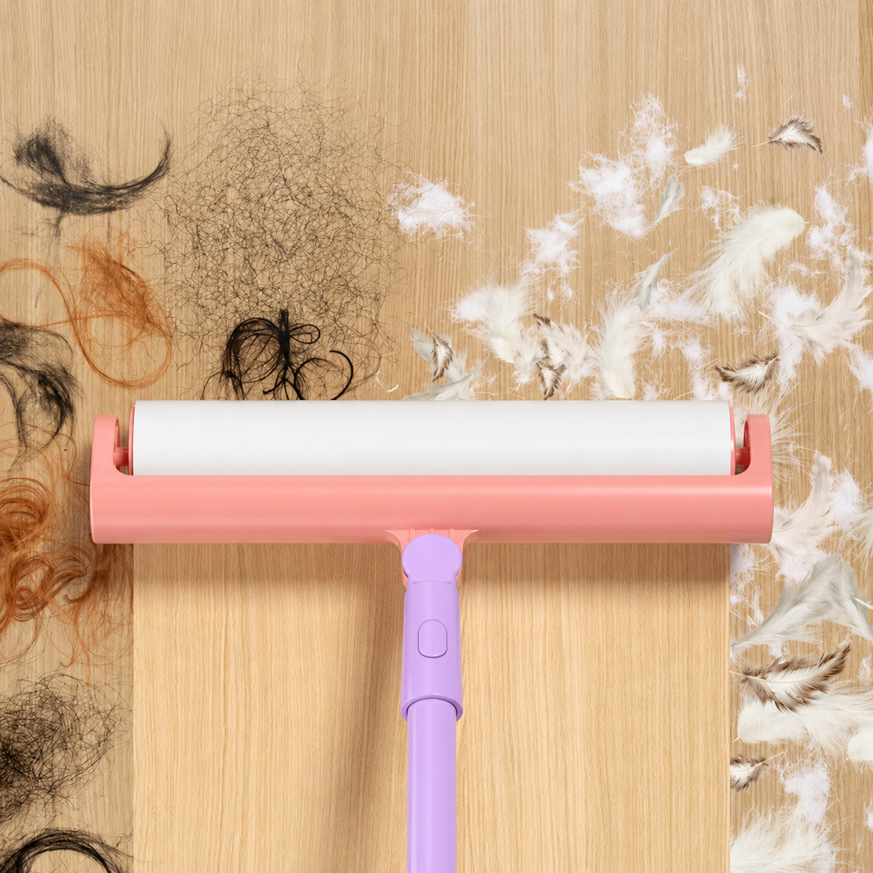 Extendable Long Handle Lint Roller