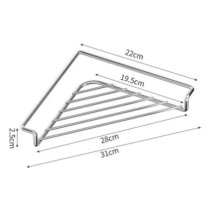 🔥Last Day BUY 1 GET 1 FREE💧Corner Sink Draining Shelf with Open Wire Rack Design