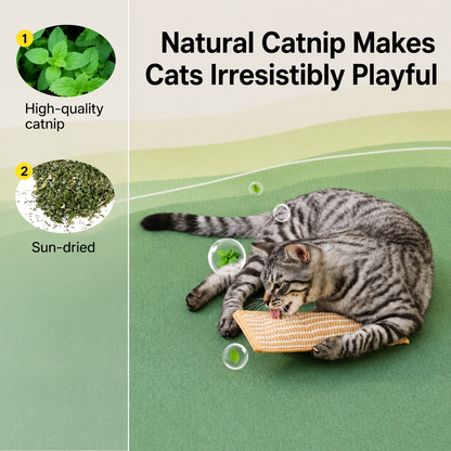 🔥Last Day 48% OFF-🐱Interactive Catnip Chew Toy with 30,000mg A+ Organic Catnip
