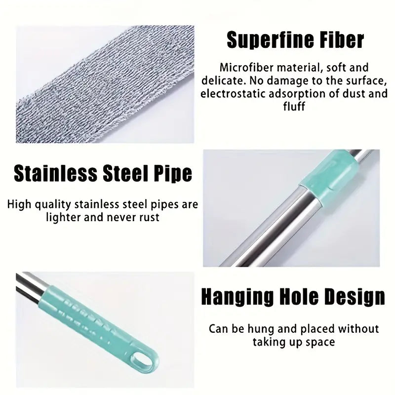 Cleaning Brush With Extendable Rod