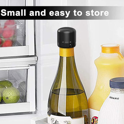 🔥Keep Your Wine Fresh for Longer – Automatic Wine Bottle Stopper