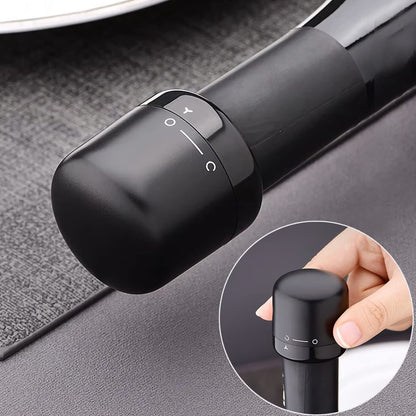 🔥Keep Your Wine Fresh for Longer – Automatic Wine Bottle Stopper