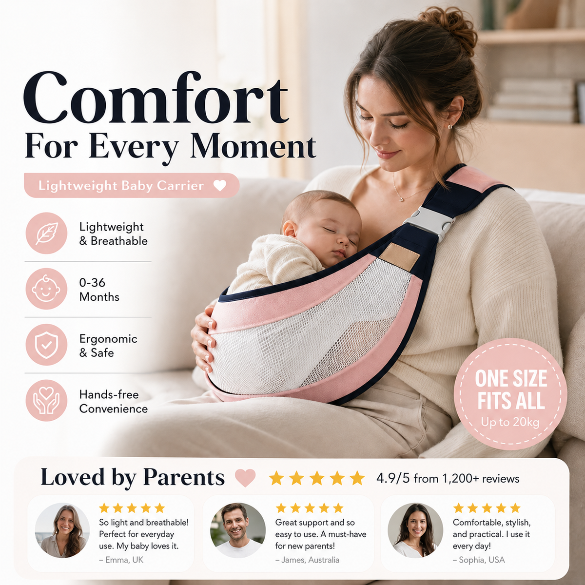 Lightweight Baby Carriers