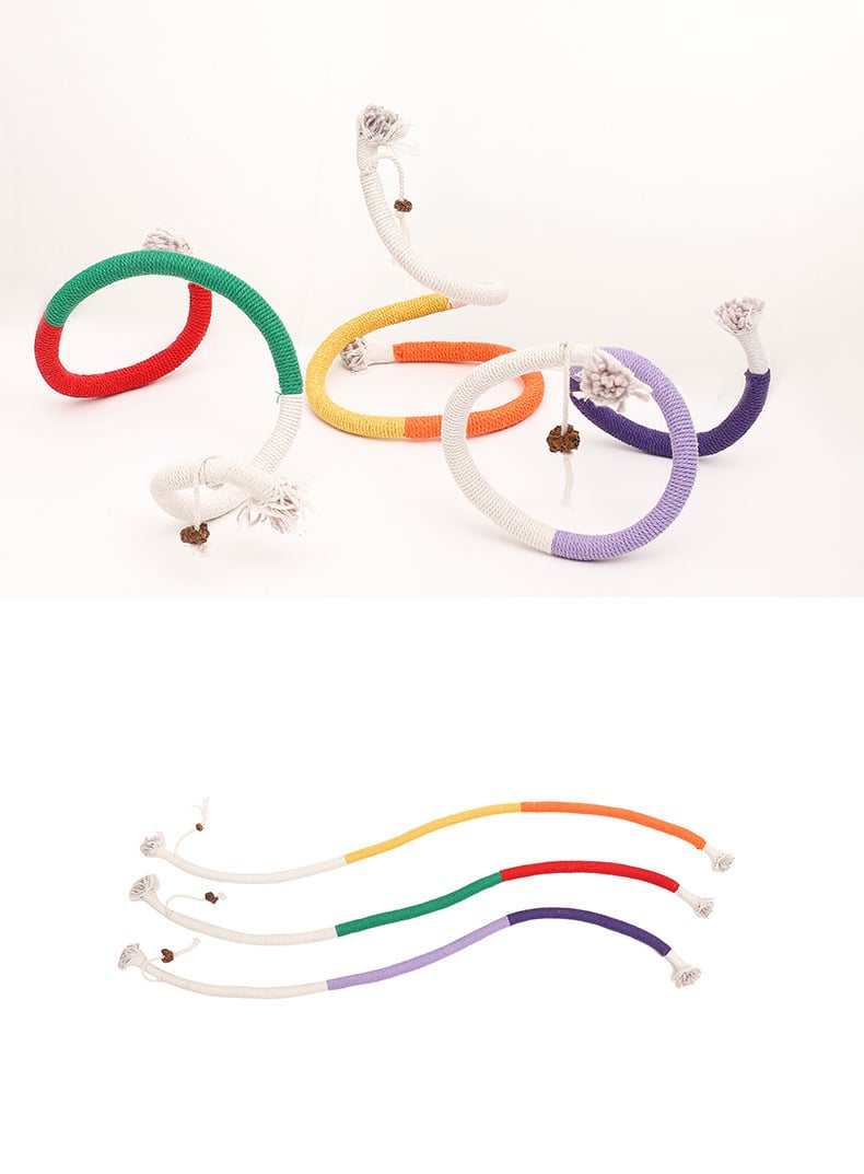 🔥Organic cotton chew rope toys for cats