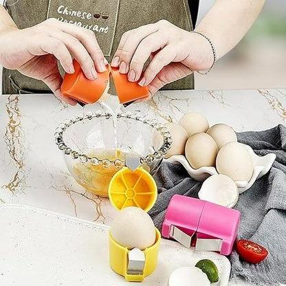 🔥🔥🔥Limited-time 😮‍💨 Buy 1 Get 1 Free ！！！🍳 Quick Egg Cracker Tool – Open Hundreds Of Eggs Faster & Cleaner 🔥