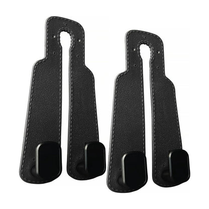 🔥Hot Sale 49% off🌟4 Counts Car Seat Headrest Hook, Improved Car Seat Back Double Hooks