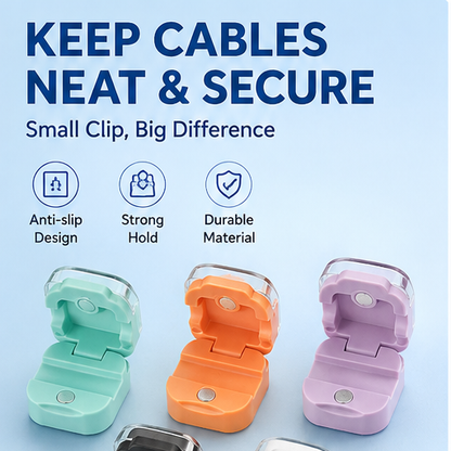 🎁Keep Every Cable Exactly Where You Need It