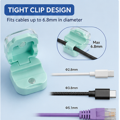 🎁Keep Every Cable Exactly Where You Need It