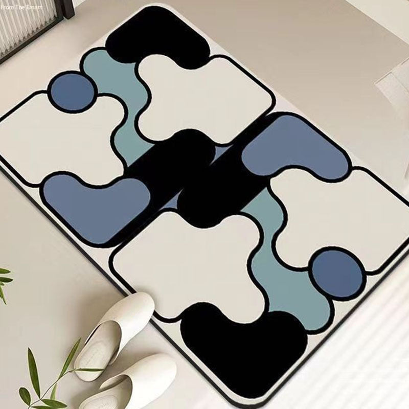 Quick-Dry Diatom Mud Bathroom Mat