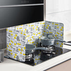 Foldable Aluminum Foil Kitchen Oil Splash Guard
