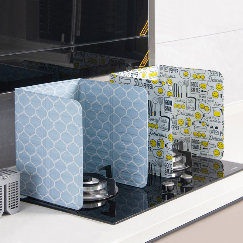 Foldable Aluminum Foil Kitchen Oil Splash Guard