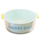 Double-Layer Fruit & Vegetable Draining Basket