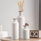 Nordic Ceramic Flower Vase – Minimalist Home Decor