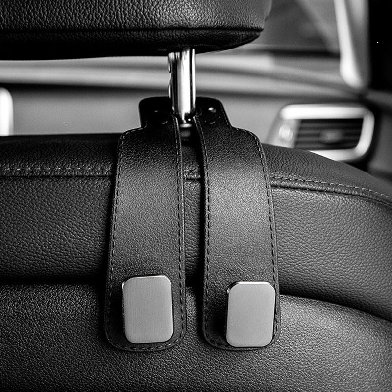 🔥Hot Sale 49% off🌟4 Counts Car Seat Headrest Hook, Improved Car Seat Back Double Hooks