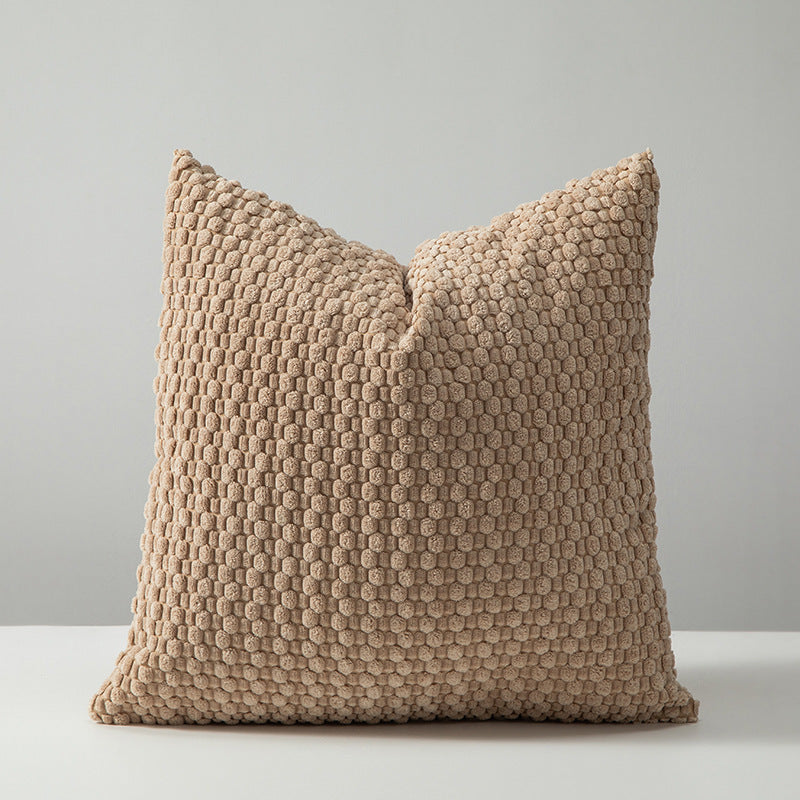 Textured Bubble Corduroy Throw Pillow Cover & Cushion Insert