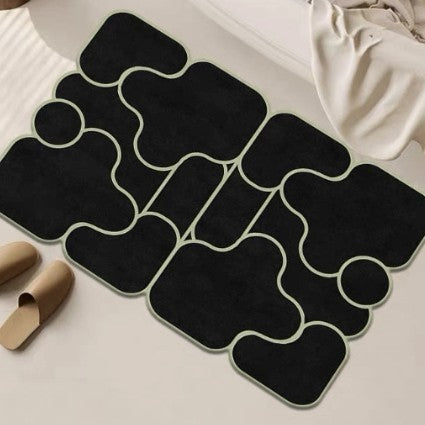 Quick-Dry Diatom Mud Bathroom Mat