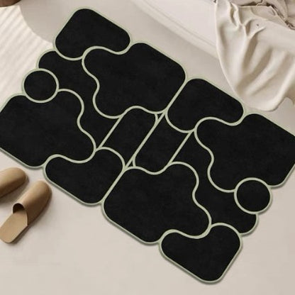 Quick-Dry Diatom Mud Bathroom Mat