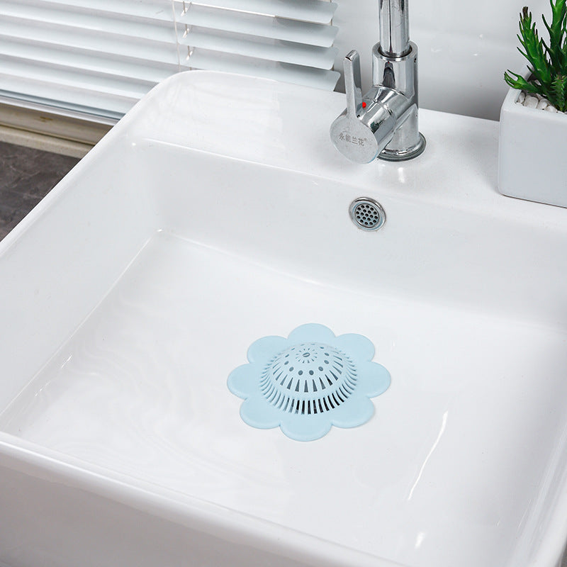 Flower-Shaped Sink Drain Strainer