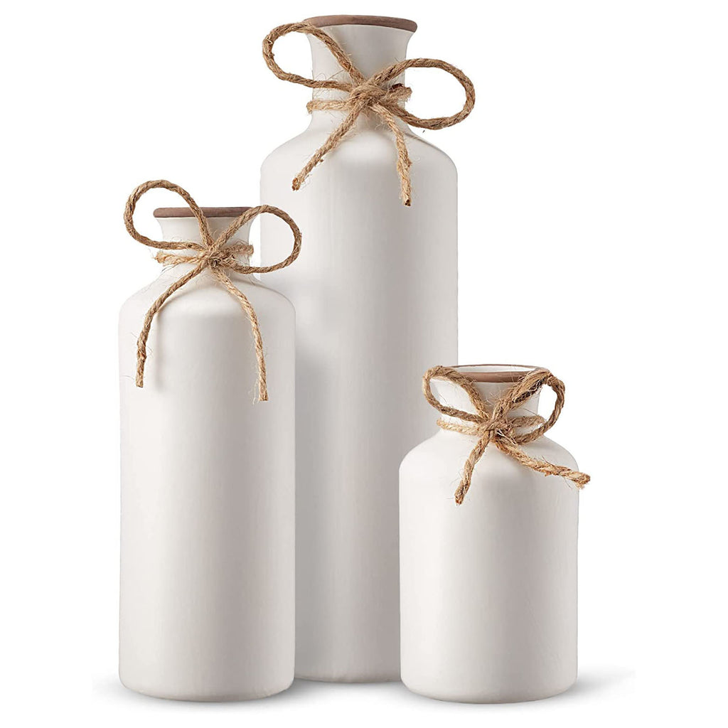 Nordic Ceramic Flower Vase – Minimalist Home Decor