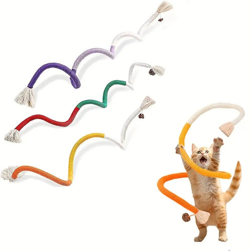 🔥Organic cotton chew rope toys for cats