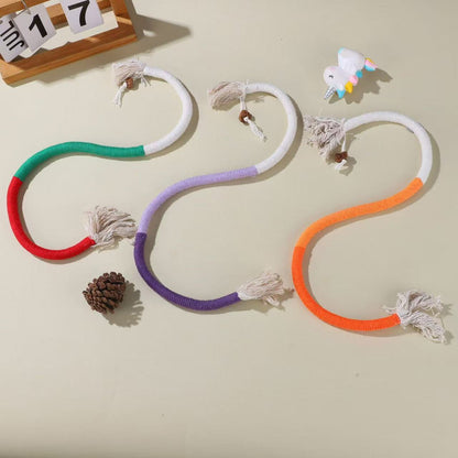 🔥Organic cotton chew rope toys for cats