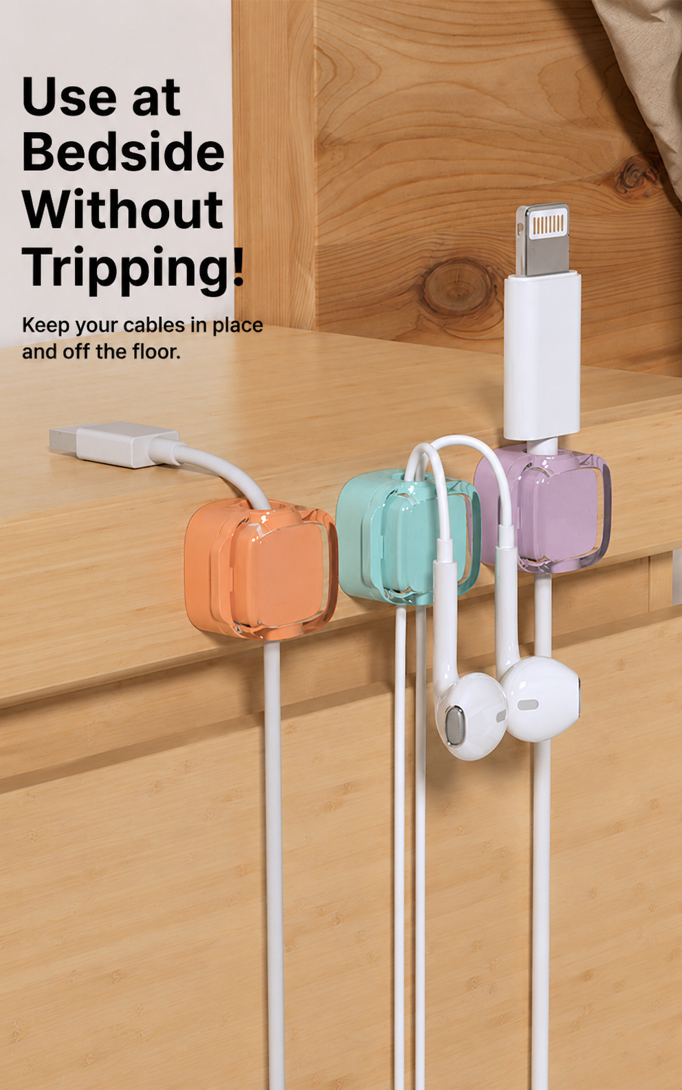 🎁Keep Every Cable Exactly Where You Need It