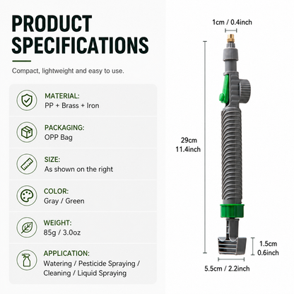 Turn Any Bottle Into a Powerful Sprayer  Pump. Press. Spray.