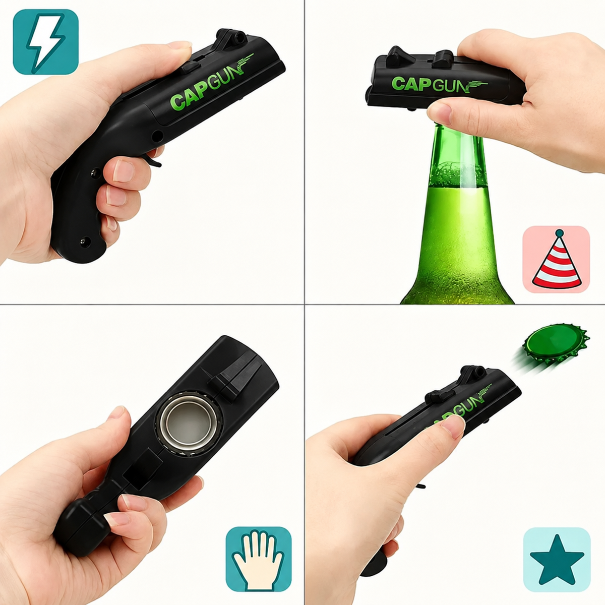 Creative Bottle Opener - Perfect for Family Gatherings, BBQs, and Outdoor Events