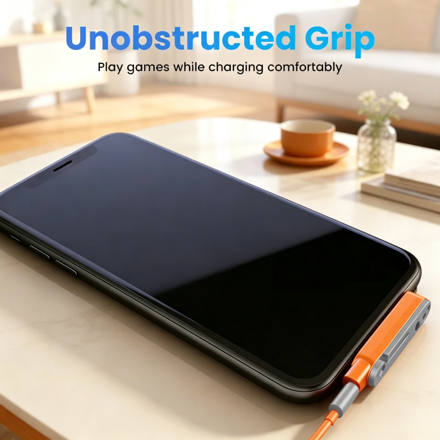 🔥240W Fast Charging Adapter with 360° Foldable Phone Stand🔥