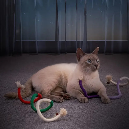 🔥Organic cotton chew rope toys for cats