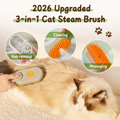 2-in-1 Pet Grooming Comb – Fine Mist Spray & Effortless Hair Removal