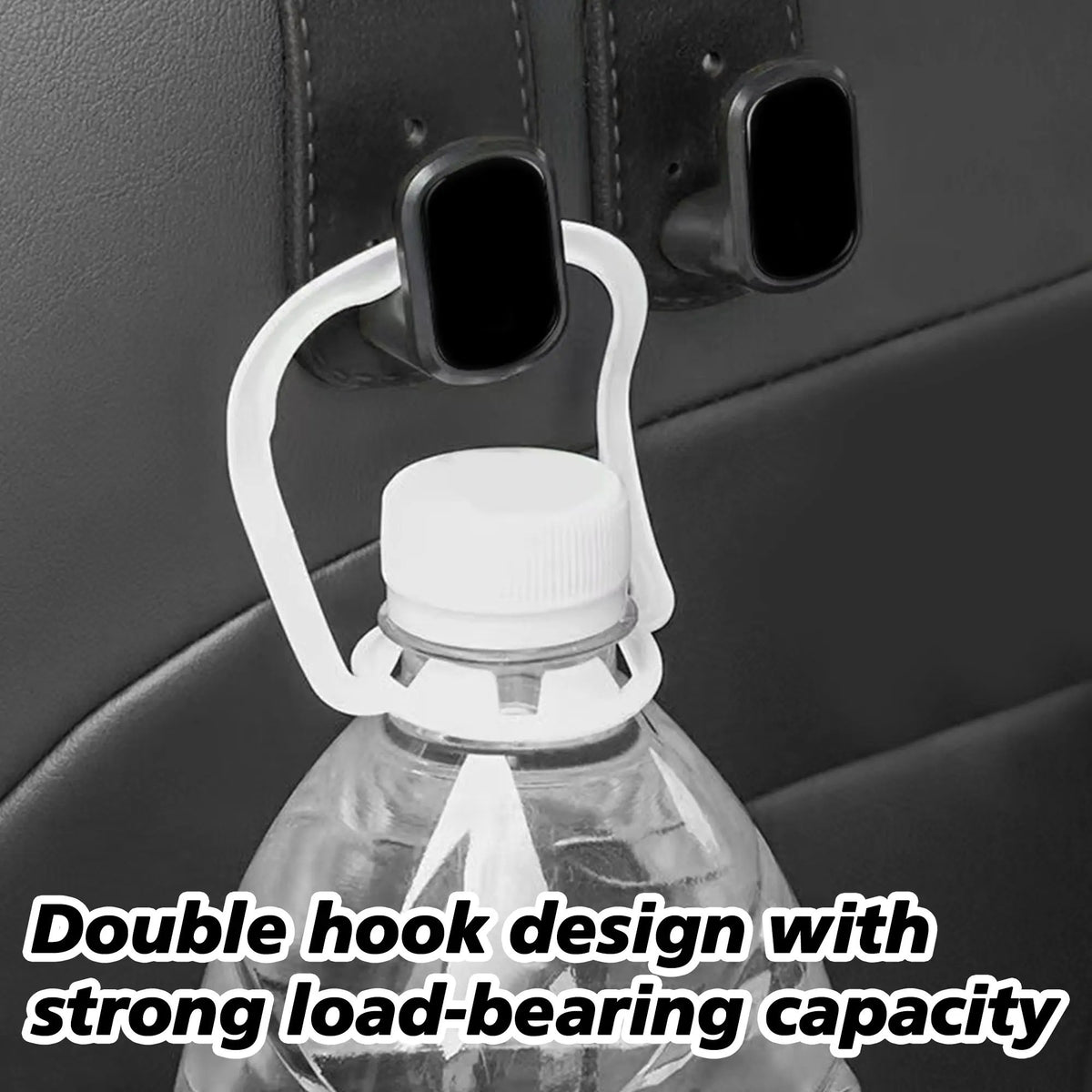🔥Hot Sale 49% off🌟4 Counts Car Seat Headrest Hook, Improved Car Seat Back Double Hooks