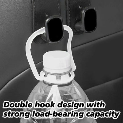 🔥Hot Sale 49% off🌟4 Counts Car Seat Headrest Hook, Improved Car Seat Back Double Hooks