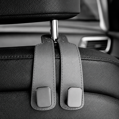 🔥Hot Sale 49% off🌟4 Counts Car Seat Headrest Hook, Improved Car Seat Back Double Hooks