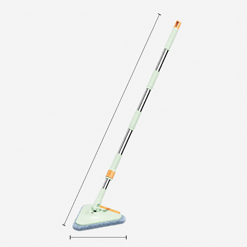 Triangular Extendable Window Cleaning Mop