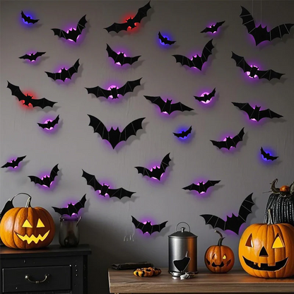 🦇LED Glowing Bat Group🦇🦇