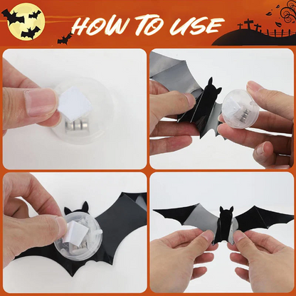 🦇LED Glowing Bat Group🦇🦇